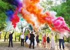 Цветной дым для свадьбы в Ижевске
